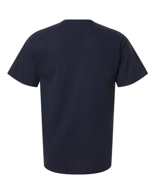 Champion CH1000 Unisex Jersey T-Shirt - Navy - Back