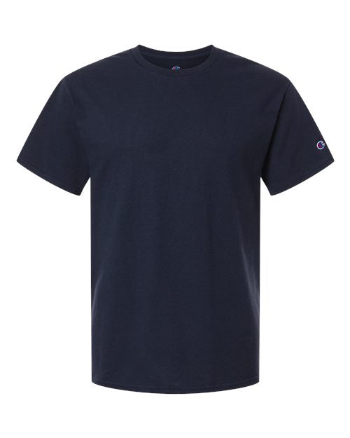 Champion CH1000 Unisex Jersey T-Shirt - Navy - Front
