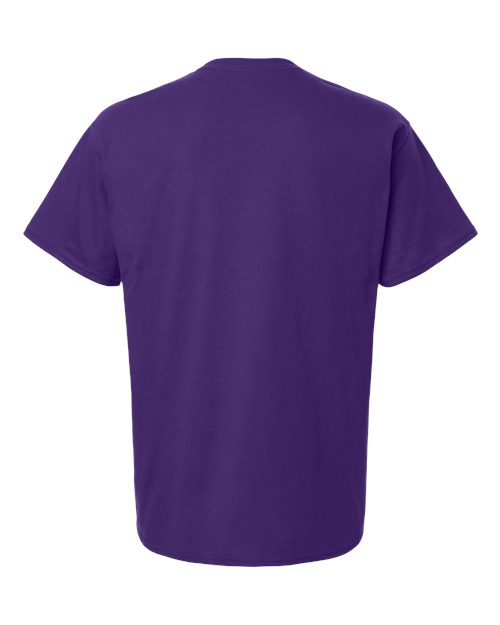 Champion CH1000 Unisex Jersey T-Shirt - Champion Purple - Back