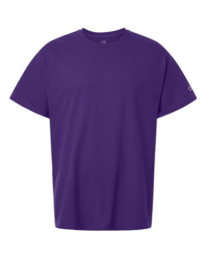Champion CH1000 Unisex Jersey T-Shirt - Champion Purple - Front