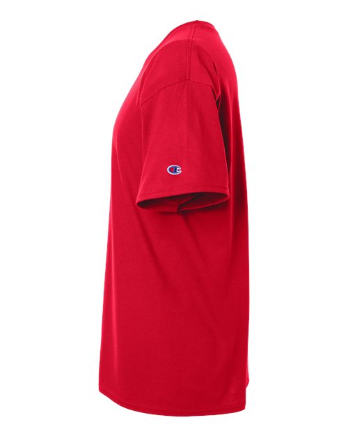 Champion CH1000 Unisex Jersey T-Shirt - Red - DirectSide