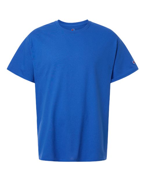 Champion CH1000 Unisex Jersey T-Shirt - Royal Blue - Front