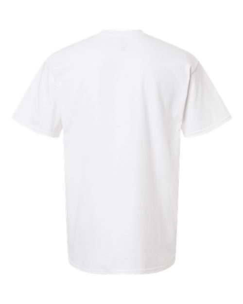 Champion CH1000 Unisex Jersey T-Shirt - White - Back