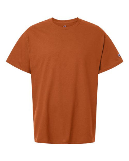 Champion CH1000 Unisex Jersey T-Shirt - Texas Orange - Front