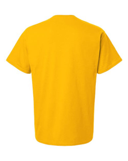 Champion CH1000 Unisex Jersey T-Shirt - Yellow Cab - Back