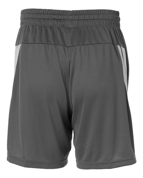 adidas AT300 Men's 3-Stripes 7" Shorts - Team Grey Four/ White - Back