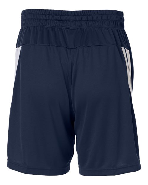 adidas AT300 Men's 3-Stripes 7" Shorts - Team Navy Blue/ White - Back