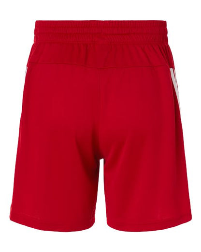 adidas AT300 Men's 3-Stripes 7" Shorts - Team Power Red/ White - Back