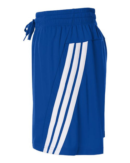 adidas AT300 Men's 3-Stripes 7" Shorts - Team Royal Blue/ White - DirectSide
