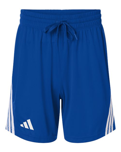 adidas AT300 Men's 3-Stripes 7" Shorts - Team Royal Blue/ White - Front