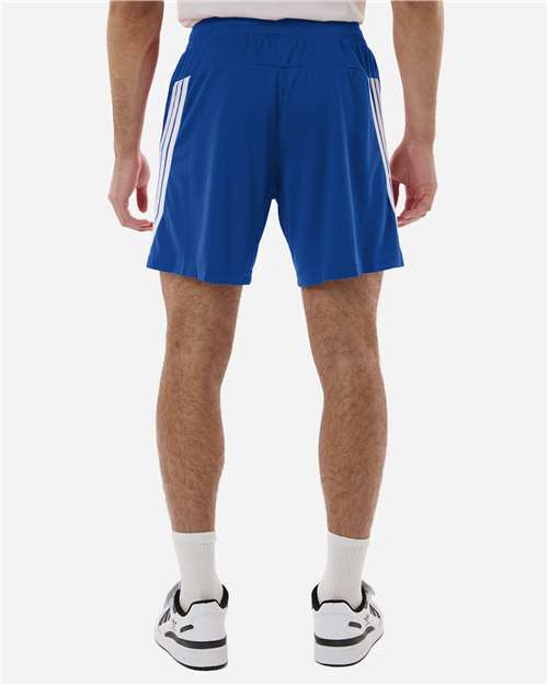 adidas AT300 Men's 3-Stripes 7" Shorts - Team Royal Blue/ White - OnModelBack