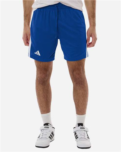 adidas AT300 Men's 3-Stripes 7" Shorts - Team Royal Blue/ White - OnModelFront