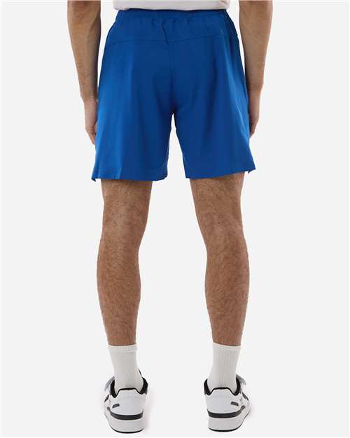 adidas AT304 Men's D4T Woven 7" Shorts - Team Royal Blue/ White - OnModelBack