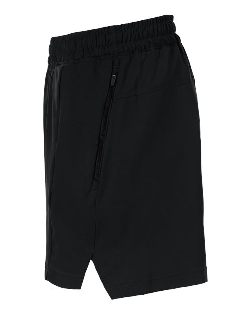 adidas AT304 Men's D4T Woven 7" Shorts - Black/ White - DirectSide