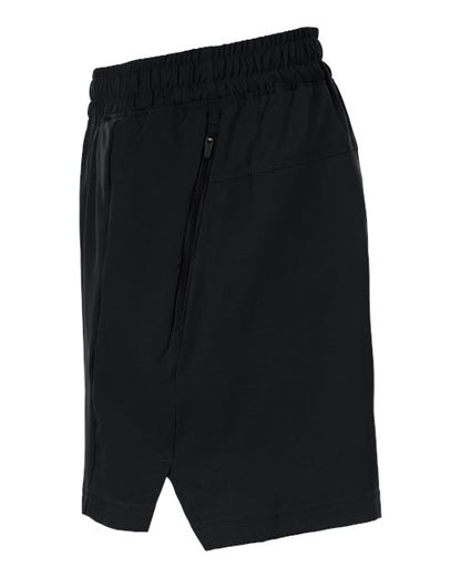 adidas AT304 Men's D4T Woven 7" Shorts - Black/ White - DirectSide