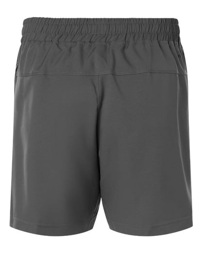 adidas AT304 Men's D4T Woven 7" Shorts - Team Grey Four/ White - Back