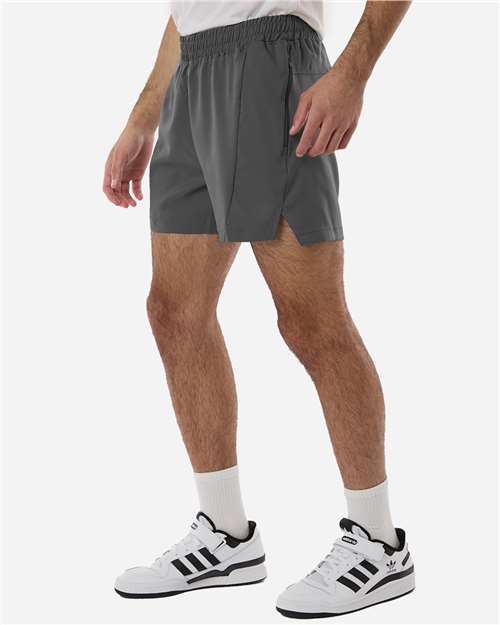 adidas AT304 Men's D4T Woven 7" Shorts - Team Grey Four/ White - OnModelSide