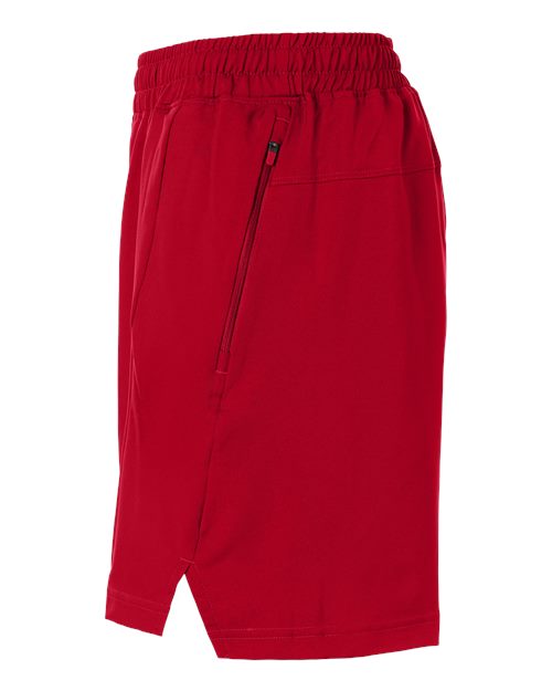 adidas AT304 Men's D4T Woven 7" Shorts - Team Power Red/ White - DirectSide