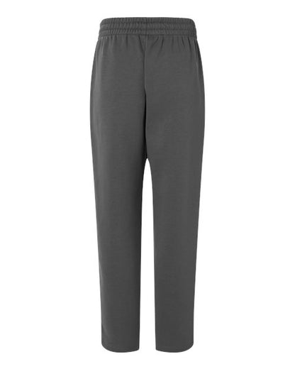 adidas AT215 Men's Fleece Sweatpants - Team Grey Four/ White - Back