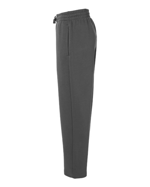 adidas AT215 Men's Fleece Sweatpants - Team Grey Four/ White - DirectSide