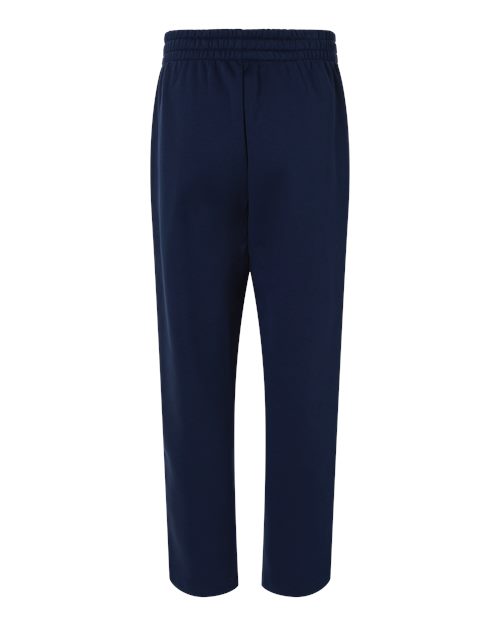 adidas AT215 Men's Fleece Sweatpants - Team Navy Blue/ White - Back