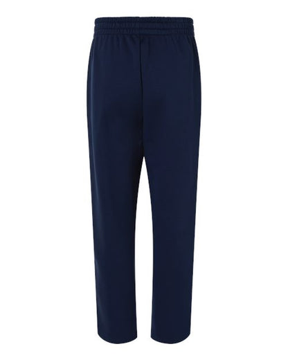 adidas AT215 Men's Fleece Sweatpants - Team Navy Blue/ White - Back