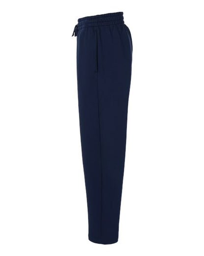 adidas AT215 Men's Fleece Sweatpants - Team Navy Blue/ White - DirectSide