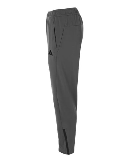 adidas AT218 Men's Game & Go Fleece 3-Bar Sweatpants - Team Grey Four - DirectSide
