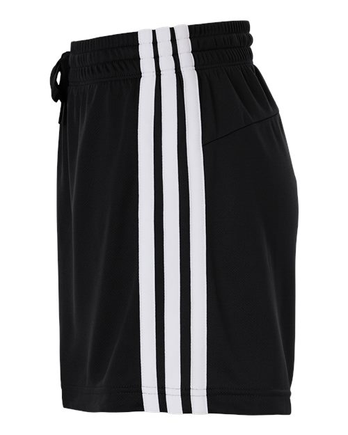 adidas AT301 Women's 3-Stripes 3" Shorts - Black/ White - DirectSide