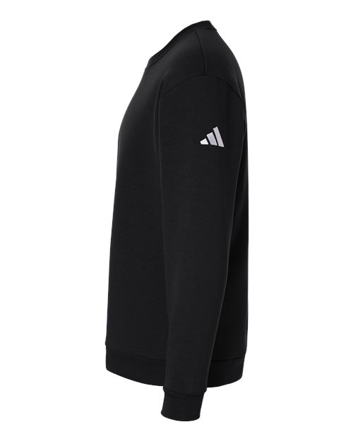 adidas AT200 Men's Fleece Crewneck Sweatshirt - Black/ White - DirectSide