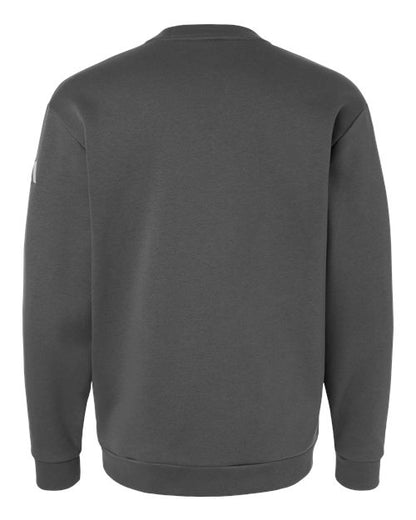 adidas AT200 Men's Fleece Crewneck Sweatshirt - Team Grey Four/ White - Back