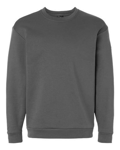 adidas AT200 Men's Fleece Crewneck Sweatshirt - Team Grey Four/ White - Front