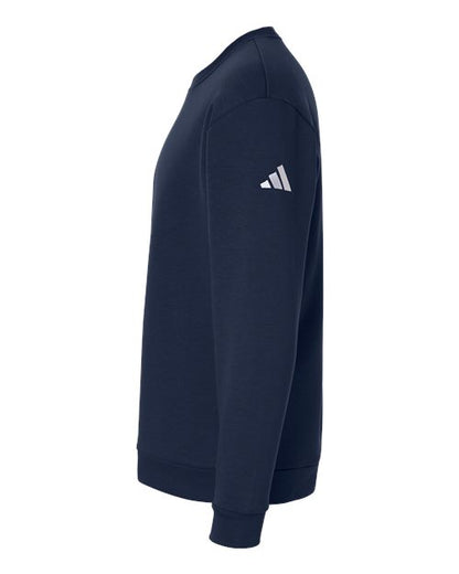 adidas AT200 Men's Fleece Crewneck Sweatshirt - Team Navy Blue/ White - DirectSide