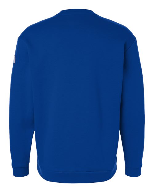 adidas AT200 Men's Fleece Crewneck Sweatshirt - Team Royal Blue/ White - Back