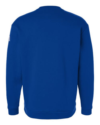 adidas AT200 Men's Fleece Crewneck Sweatshirt - Team Royal Blue/ White - Back