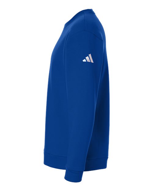 adidas AT200 Men's Fleece Crewneck Sweatshirt - Team Royal Blue/ White - DirectSide