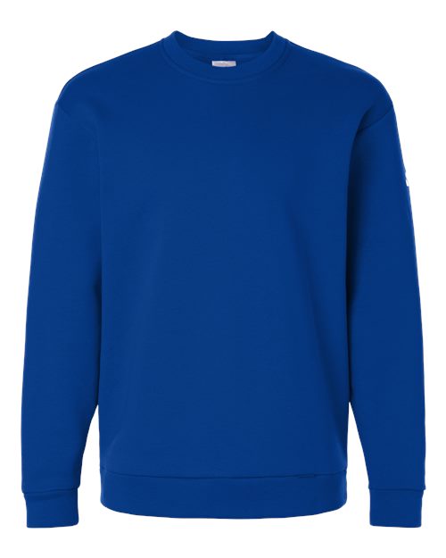 adidas AT200 Men's Fleece Crewneck Sweatshirt - Team Royal Blue/ White - Front