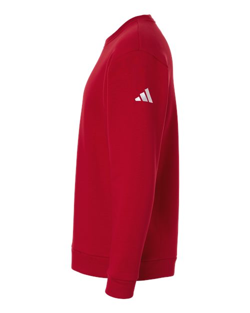 adidas AT200 Men's Fleece Crewneck Sweatshirt - Team Power Red/ White - DirectSide