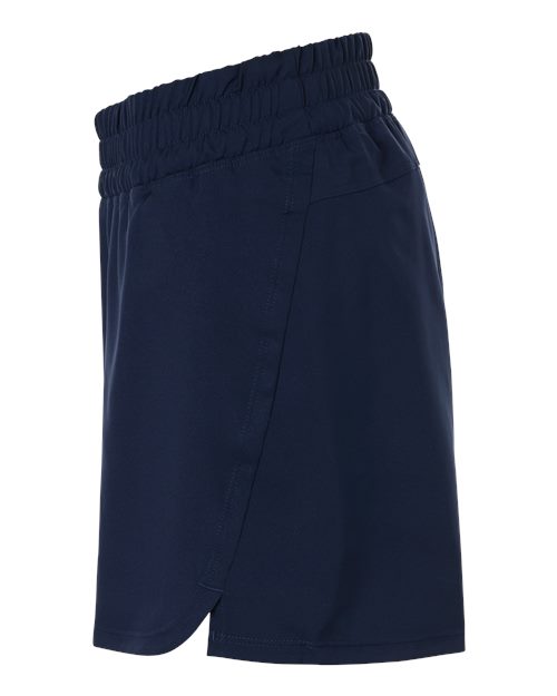 adidas AT306 Women's D4T Woven 3" Shorts - Team Navy Blue/ White - DirectSide