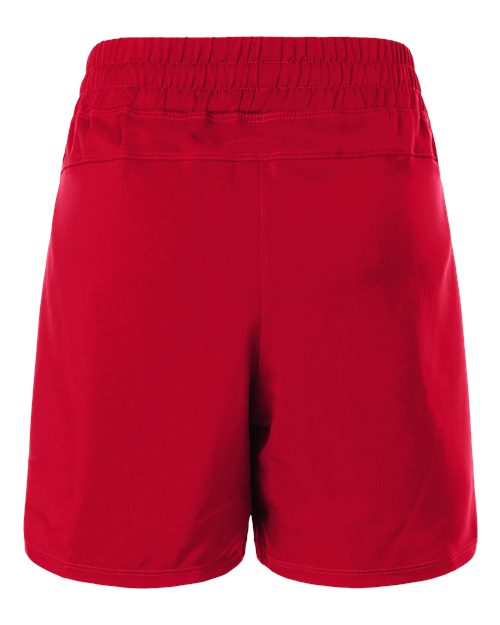 adidas AT306 Women's D4T Woven 3" Shorts - Team Power Red/ White - Back