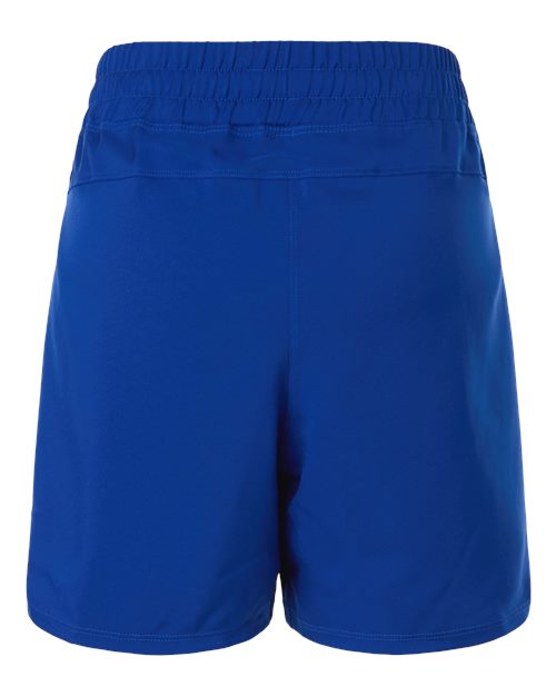 adidas AT306 Women's D4T Woven 3" Shorts - Team Royal Blue/ White - Back