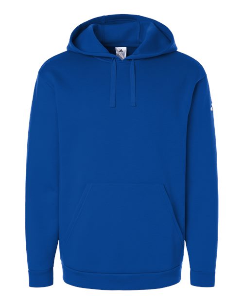 adidas AT203 Men's Fleece Hooded Sweatshirt - Team Royal Blue/ White - Front