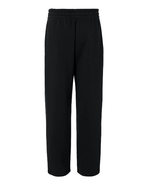 adidas AT216 Women's Fleece Sweatpants - Black/ White - Back