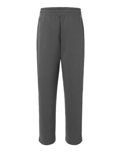 adidas AT216 Women's Fleece Sweatpants - Team Grey Four/ White - Back