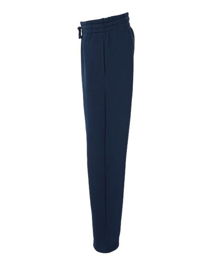 adidas AT216 Women's Fleece Sweatpants - Team Navy Blue/ White - DirectSide