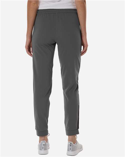 adidas AT219 Women's Game & Go Fleece Sweatpants - Team Grey Four - OnModelBack