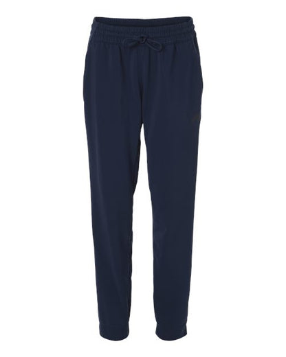 adidas AT219 Women's Game & Go Fleece Sweatpants - Team Navy Blue - Front