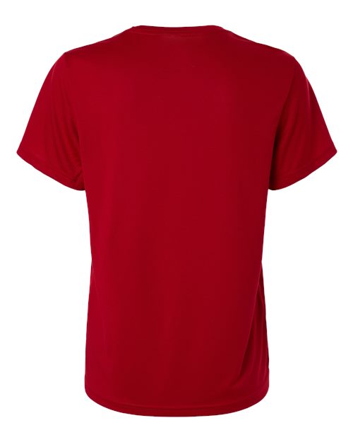 adidas AT102 Women's Pregame T-Shirt - Team Power Red/ White - Back