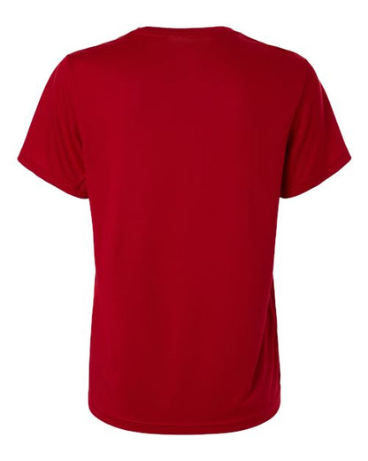 adidas AT102 Women's Pregame T-Shirt - Team Power Red/ White - Back