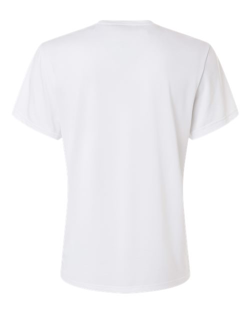 adidas AT102 Women's Pregame T-Shirt - White/ Black - Back